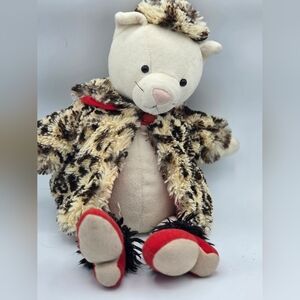 Jellycat Cat In A Fur Coat